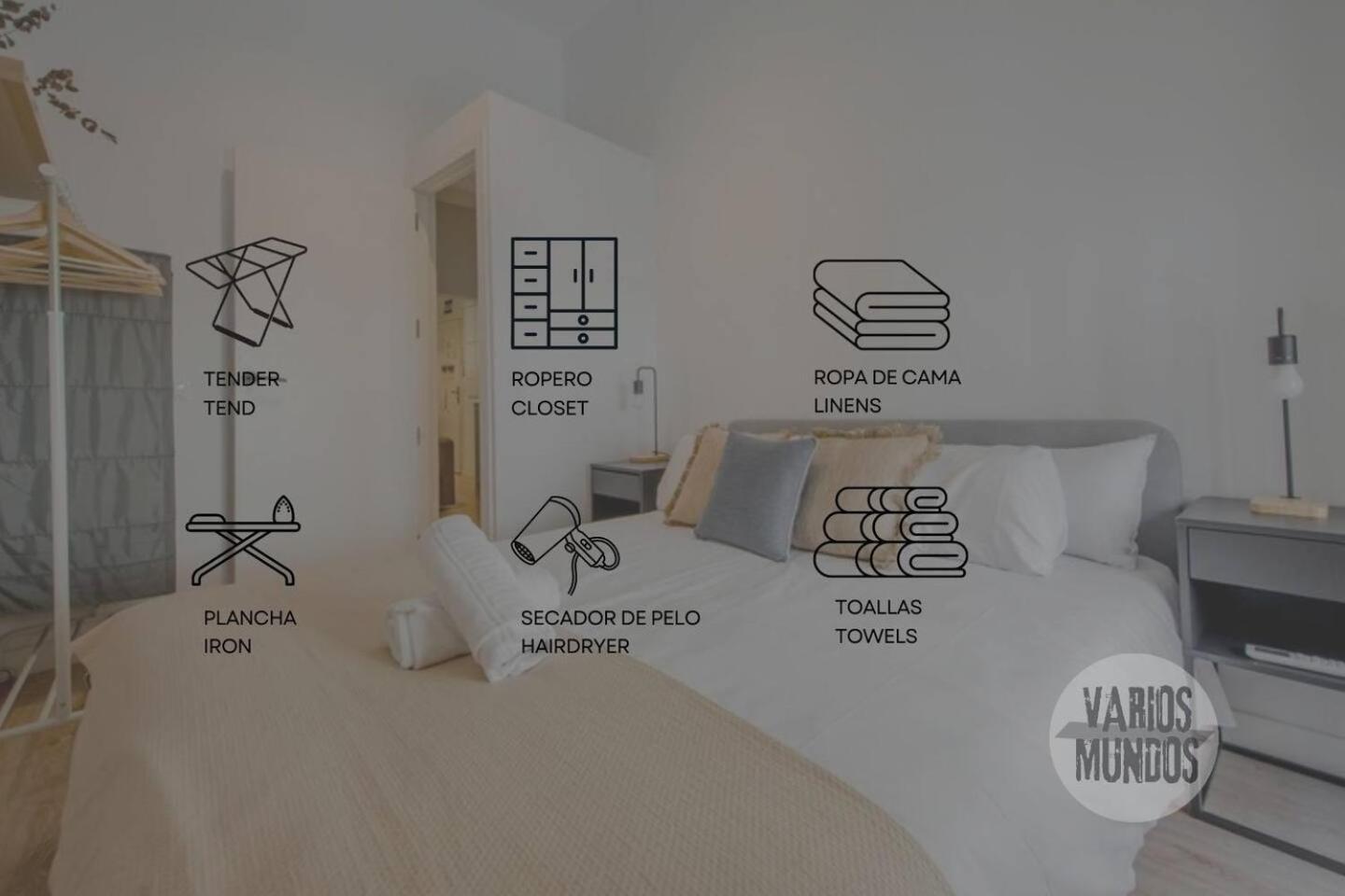 Apartamento Nuevo Apt De 7Pax Entre La Cava Alta Y La Cava Baja Madrid Exterior foto